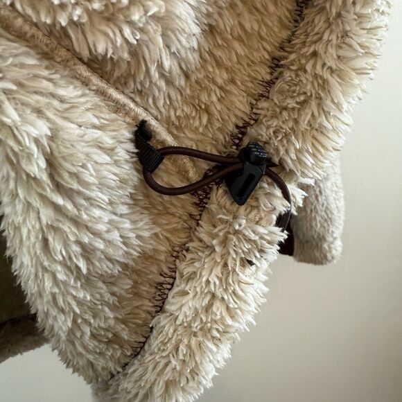 HOOEY Fleece Sherpa Pullover 1/4 Zip Men’s Large Brown Western Cowboy Cozy - Picture 12 of 15